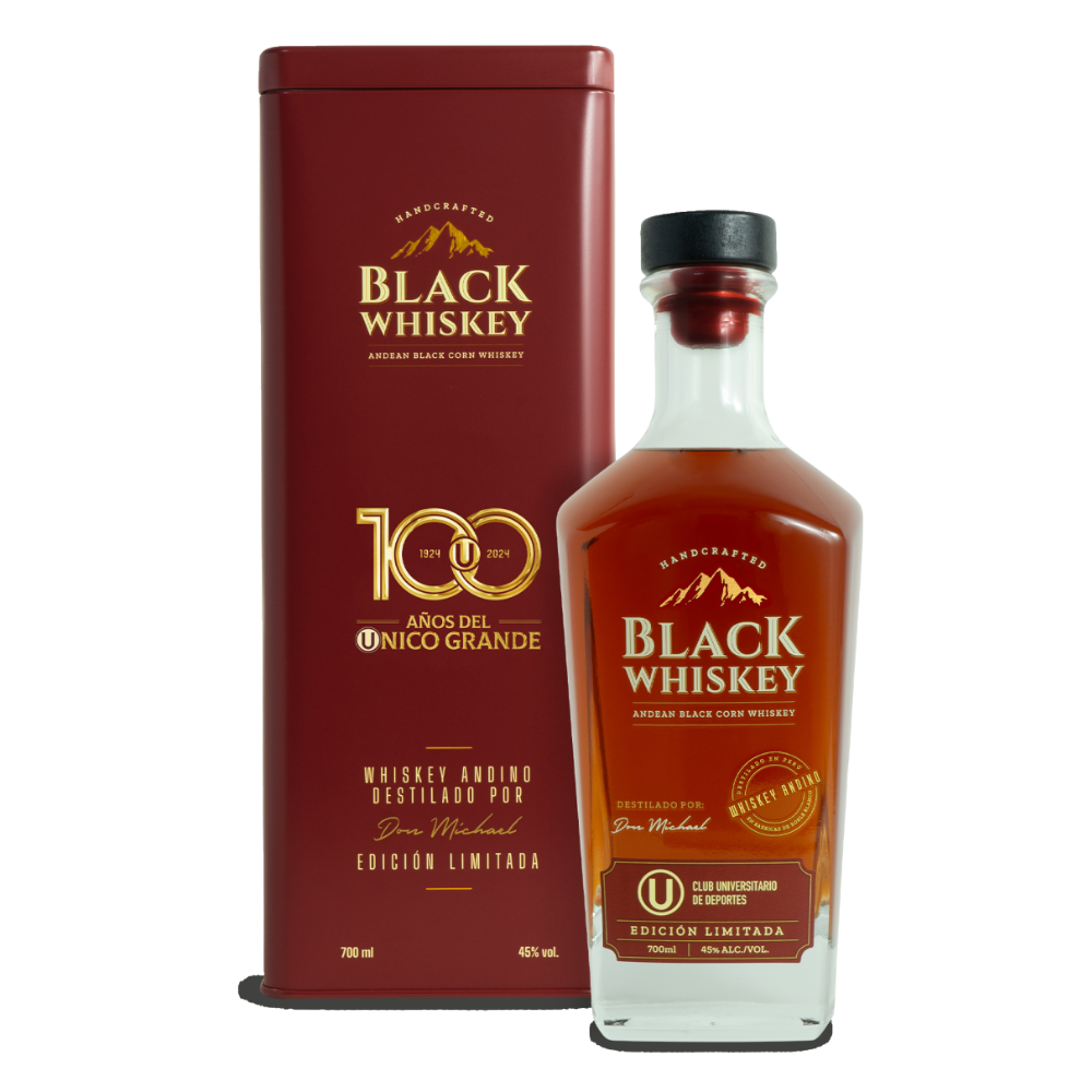 DON MICHAEL BLACK WHISKEY UNIVERSITARIO 700 ML