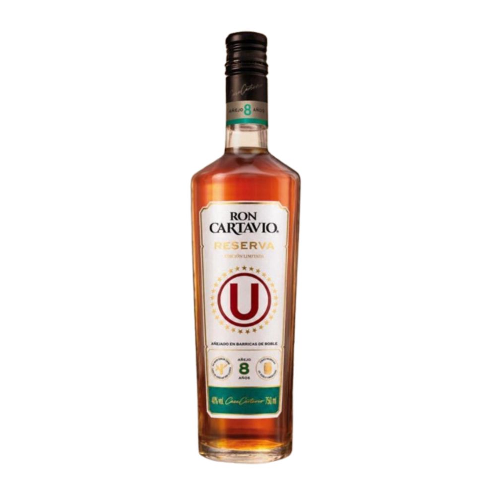 RON CARTAVIO RESERVA 8 AÑOS 750ML - UNIVERSITARIO 102 AÑOS