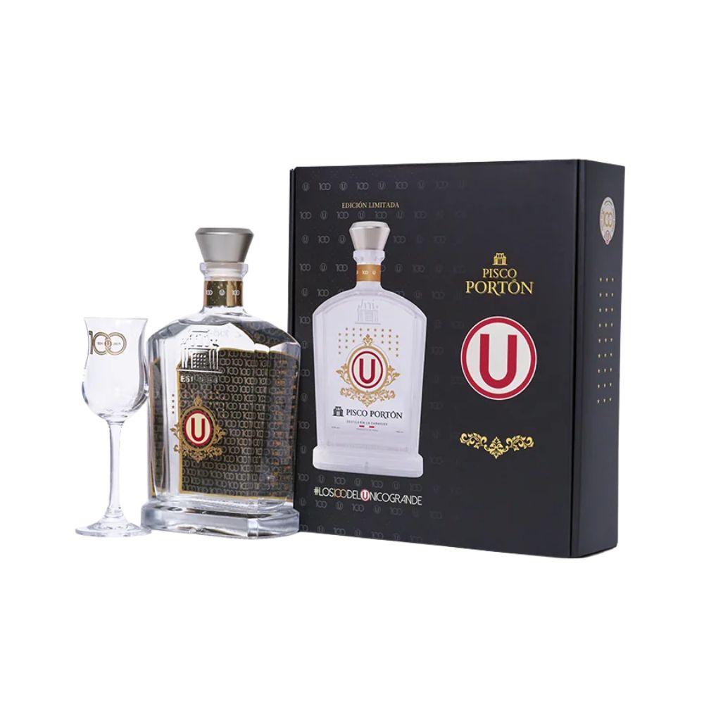 PISCO PORTON EDICIÓN CENTENARIO UNIVERSITARIO 750 ML