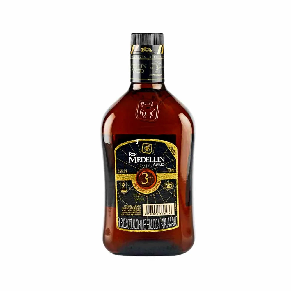 RON MEDELLIN AÑEJO 3 AÑOS 750 ML