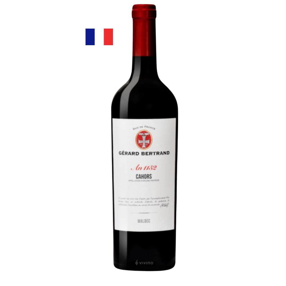VINO GÉRARD BERTRAND AN 1152 CAHORS 750 ML
