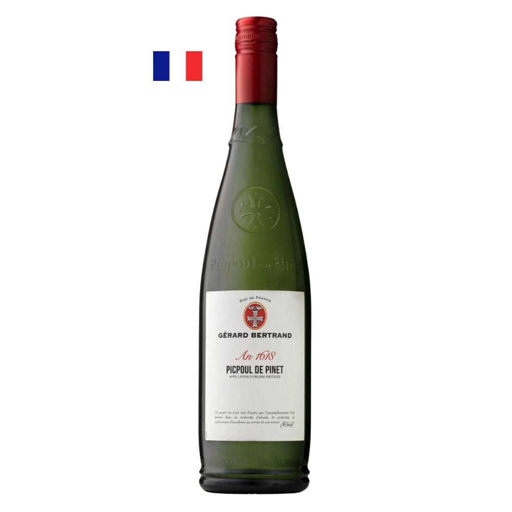 VINO GÉRARD BERTRAND AN 1618 PICPOUL DE PINET 750 ML