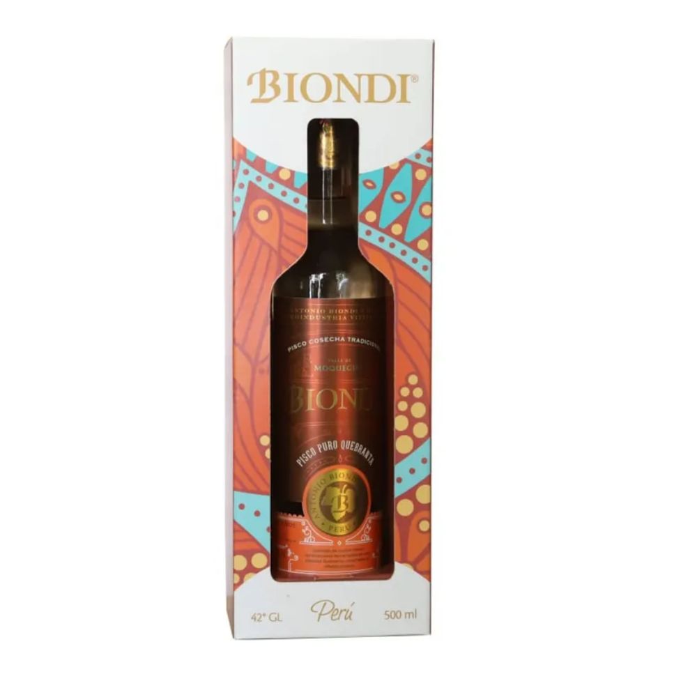 PISCO BIONDI QUEBRANTA 500 ML