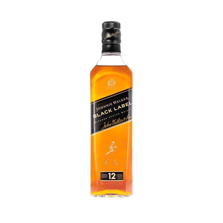 JOHNNIE WALKER BLACK LABEL 750ML