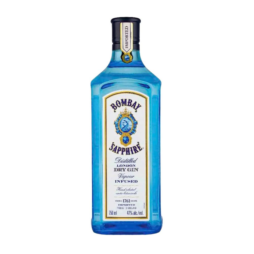 BOMBAY SAPPHIRE LONDON DRY GIN 750ML