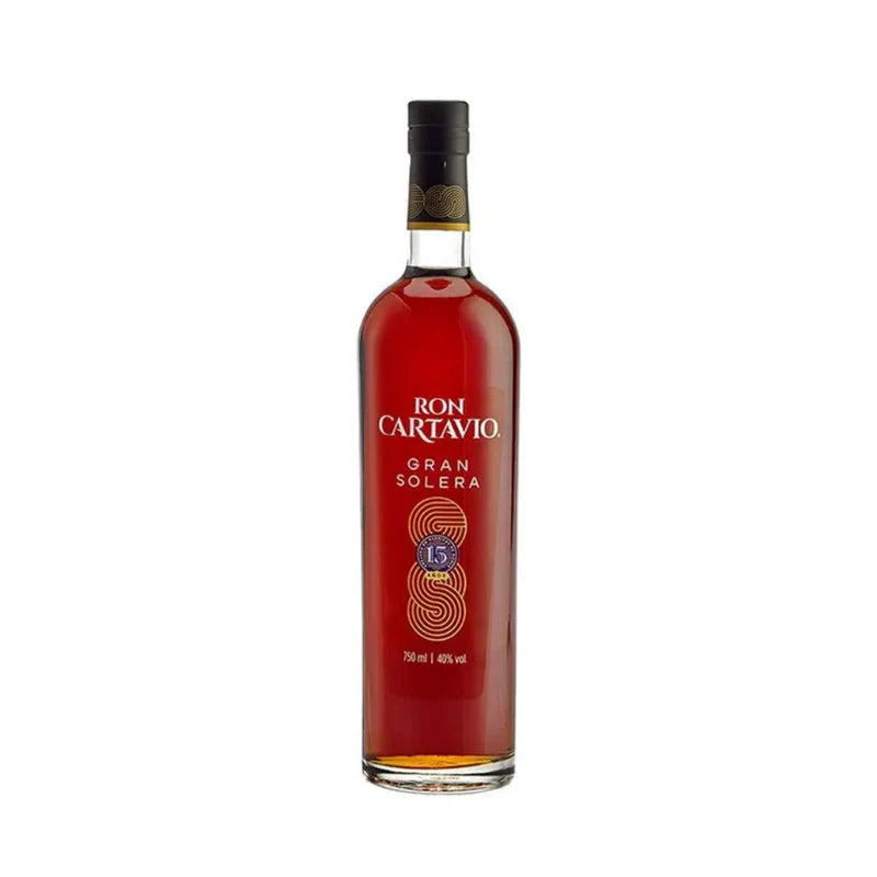 RON CARTAVIO GRAN SOLERA 15 AÑOS 750ML