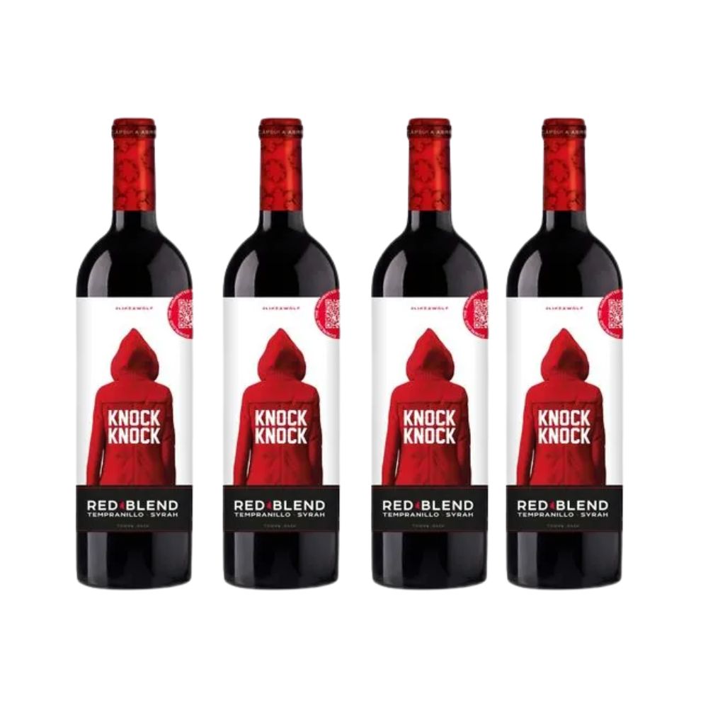 OFERTA VINO KNOCK KNOCK 4 x 100 soles