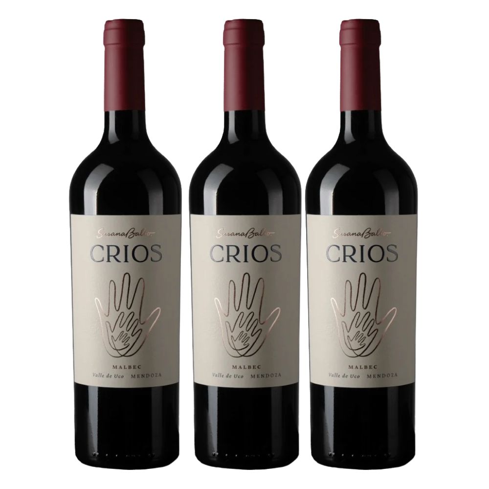 OFERTA SUSANA BALBO CRIOS MALBEC 3 X 100 SOLES