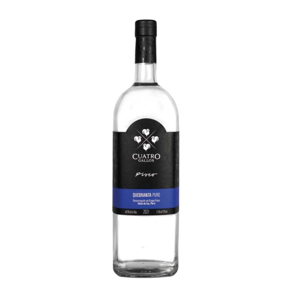 PISCO CUATRO GALLOS 1.750 QUEBRANTA