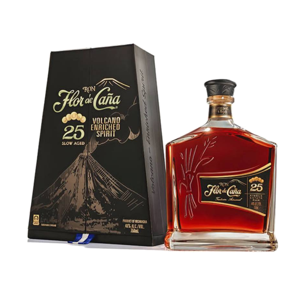 RON FLOR DE CAÑA 25 AÑOS 750 ML