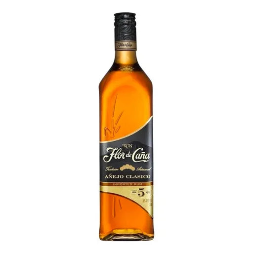 RON FLOR DE CAÑA 5 AÑOS 750 ML