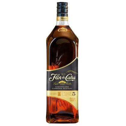 RON FLOR DE CAÑA 5 AÑOS 1L