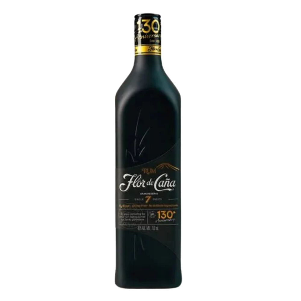 RON FLOR DE CAÑA 7 AÑOS BLACK EDITION 750 ML