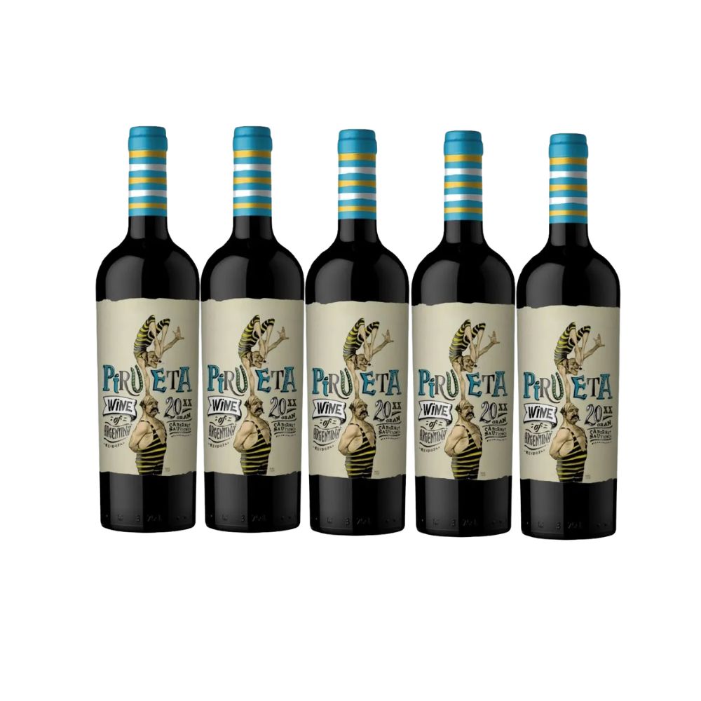 OFERTA VINO PIRUETA - 5 X 100 SOLES