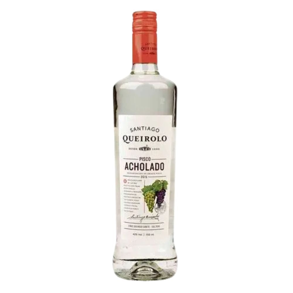 PISCO SANTIAGO QUEIROLO ACHOLADO 750 ML