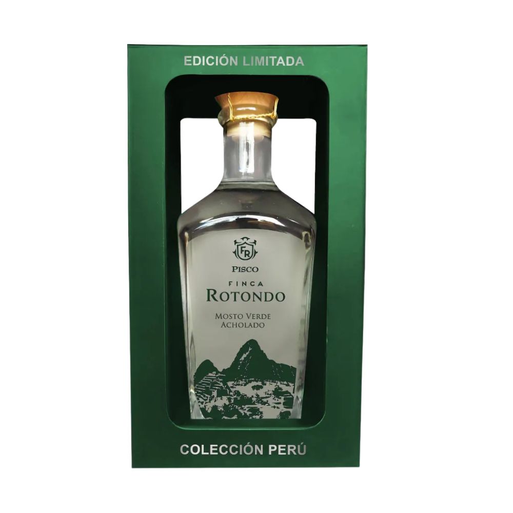 PISCO FINCA ROTONDO MV ITALIA 750 ML MACCHU PICCHU