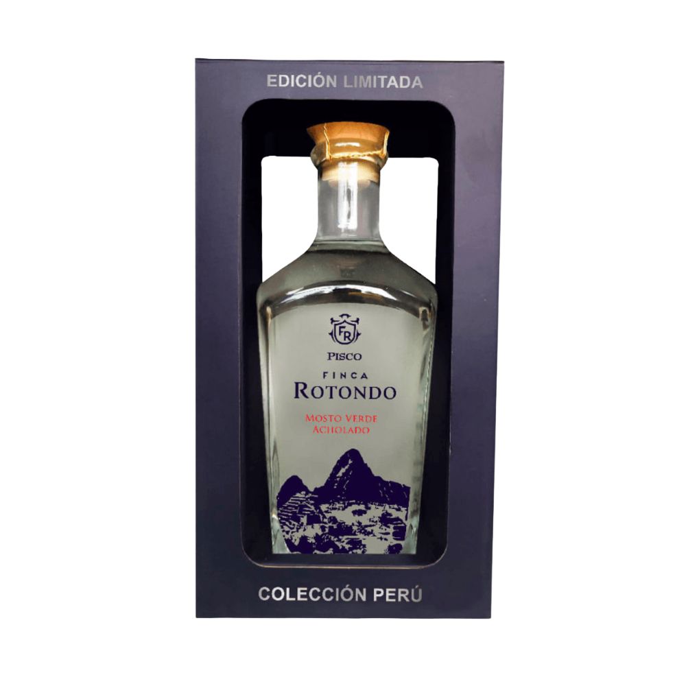 PISCO FINCA ROTONDO MV ACHOLADO 750 ML MACCHU PICCHU