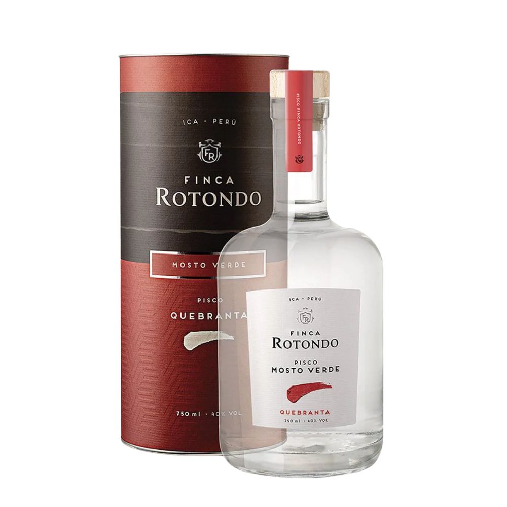 PISCO FINCA ROTONDO MOSTO VERDE QUEBRANTA 750 ML