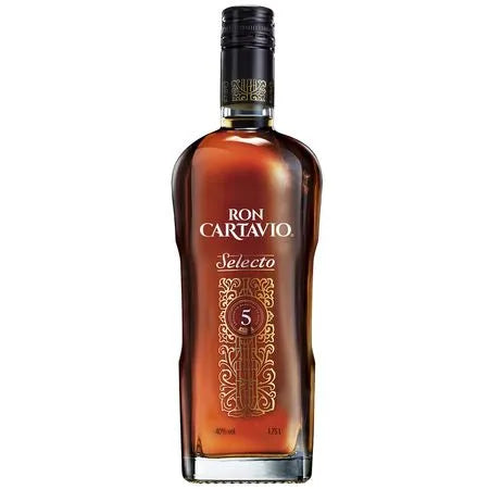 RON CARTAVIO SELECTO 5 AÑOS BLACK 1.75L