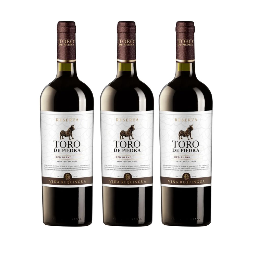 OFERTA TORO DE PIEDRA RESERVA 3 X 100 SOLES