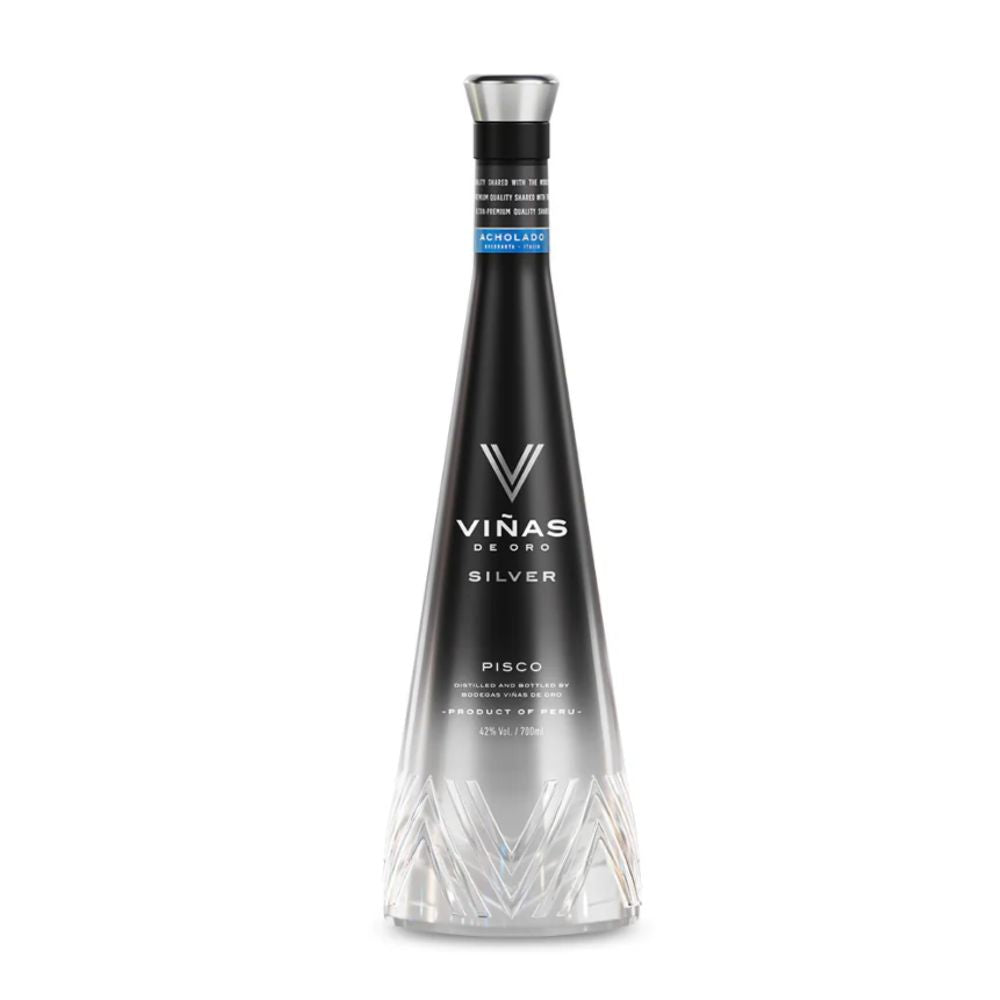 PISCO VIÑAS DE ORO SILVER ACHOLADO 700 ML