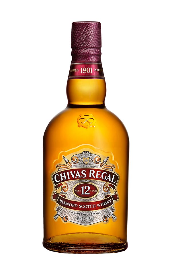 CHIVAS REGAL 12 AÑOS 750ML